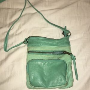 Teal Crossbody Bag